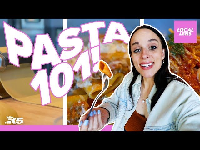 Intro to pasta making class!🍝  | Local Lens Seattle