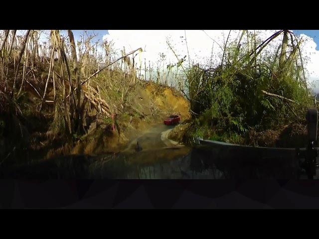 Hurricane Maria aftermath: Puerto Rico rainforest destroyed (360 video)