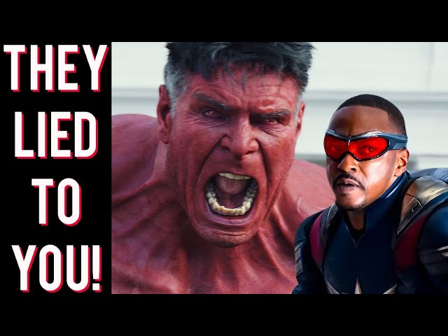 Red Hulk HOAX! Captain America Brave New World disaster gets even WORSE!