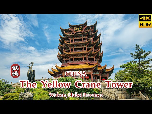 [4K CHINA] Wuhan Wanders: Exploring The Historic Yellow Crane Tower