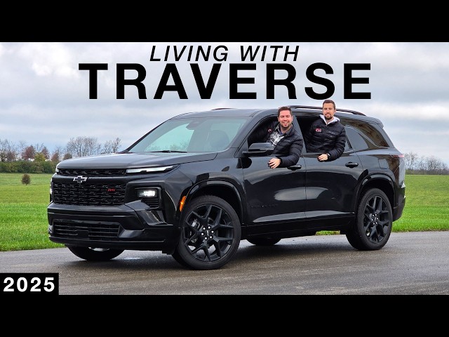 2025 Chevy Traverse -- Living With This HUGE Family Favorite! (+NEW High Country Trim for 2025)