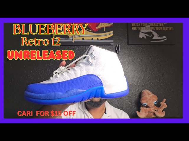 Retro 12 "Blueberry" Review and Unboxing Unreleased