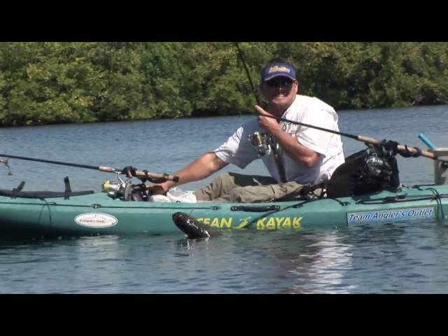 Ocean Kayak Caper Huge Snook Chew On This