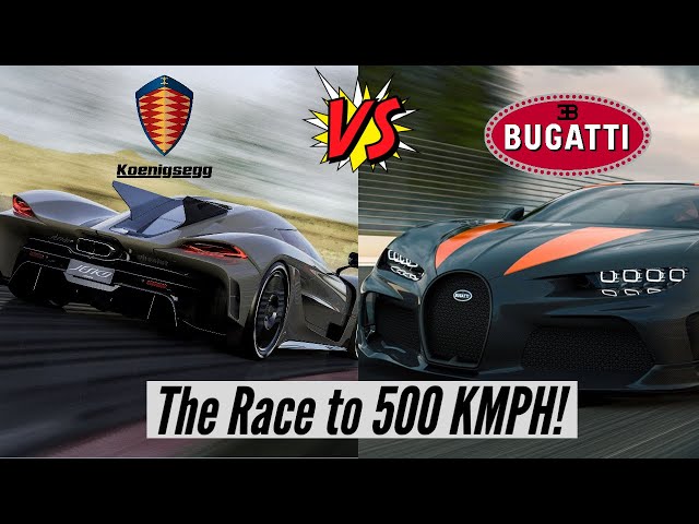 Koenigsegg vs Bugatti | The Battle to 500 KMPH | Top Speed Record | AutoCulture