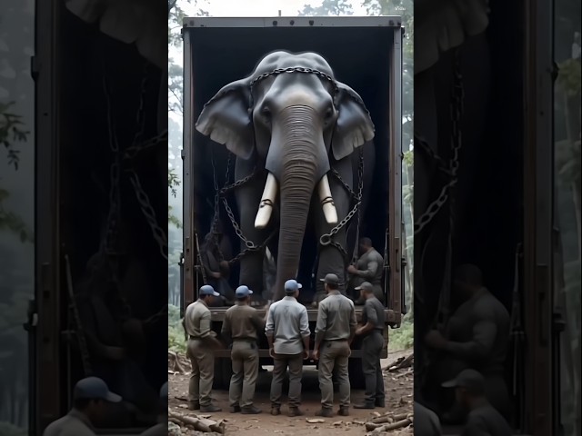 Elephant story/ elephant rescue from Police #respect #elephant #story #animals