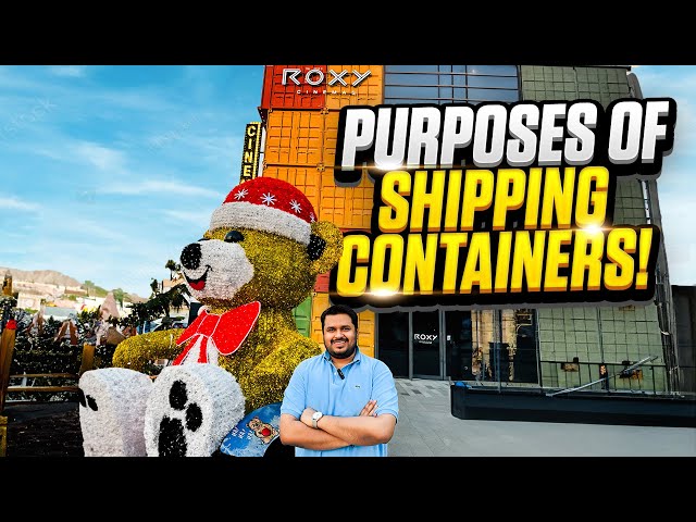 Purposes of Shipping Containers!