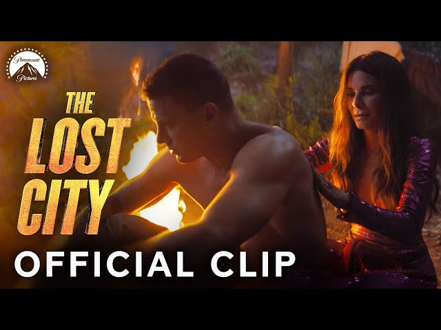 Sandra Bullock Makes Channing Tatum's Eczema Sound Sexy | The Lost City | Paramount Movies