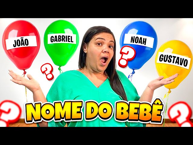 DECIDIMOS O NOME DO BEBÊ! - FAMÍLIA HENRIQUE CAUÃ