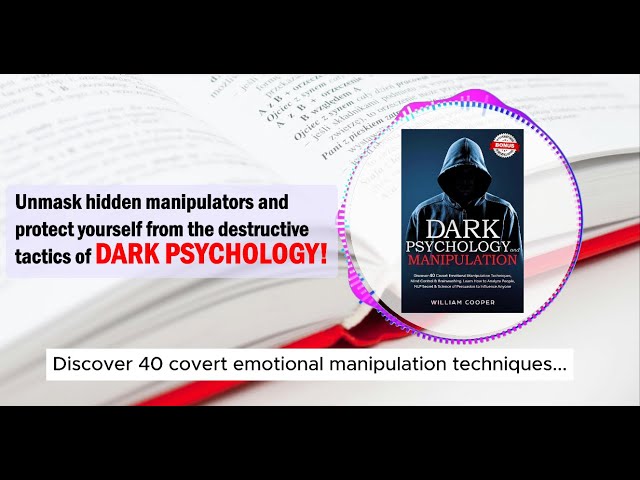 Dark Psychology and Manipulation Audiobook - William Cooper