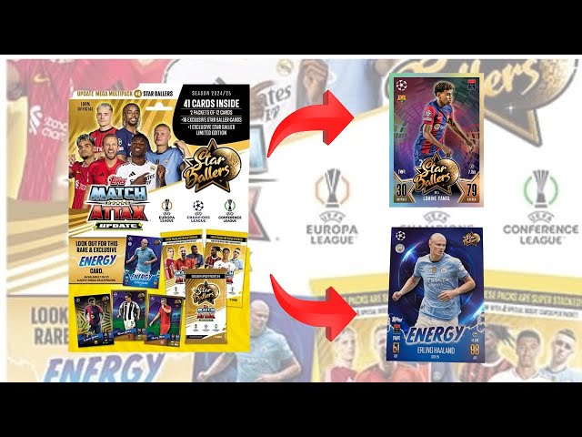 Yamal Limited Edition STAR BALLERS MATCH ATTAX UPDATE MULTIPACK Unleashed!