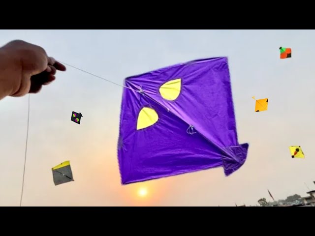 Big Tukkal Kite Flying Door With Catch || Gudda Kite Flying With Friends 2025 ||