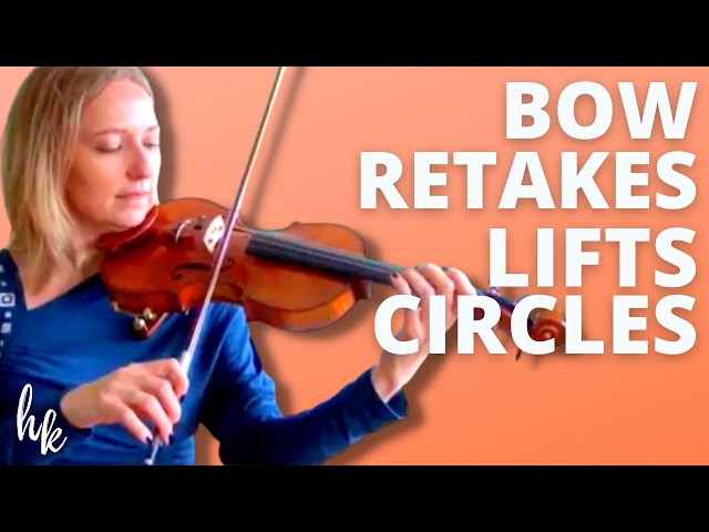 How to Retake the Violin Bow with Good Tone