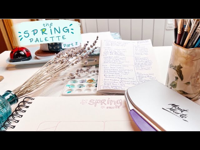 The Spring Palette Part 3 | Greens & Blues