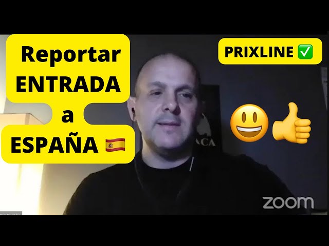 #PRIXLINE ✅ Cómo Reportar tú Entrada al Territorio Español 🇪🇸 #EnVivo