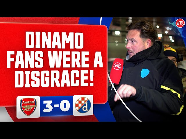 Dinamo Fans Were A Disgrace! (Marty) | Arsenal 3-0 GNK Dinamo Zagreb