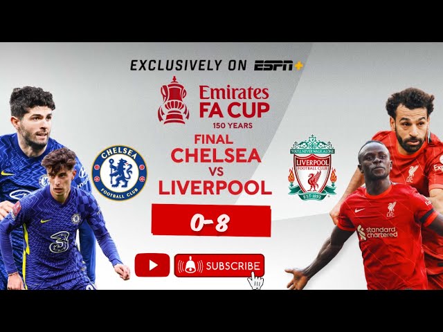 Liverpool vs Chelsea 8-0 FA Cup-Final #facup #final #football #fifa #fc24 #liverpool #chelsea #ps5