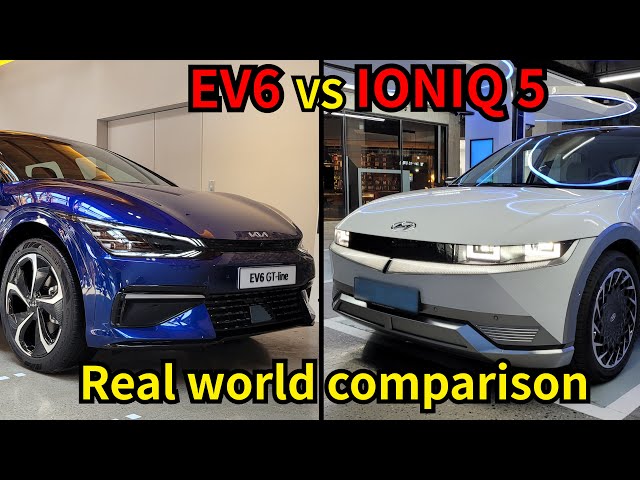 EV6 vs IONIQ 5, most detailed head-to-head comparison video – watch this video if you're debating!