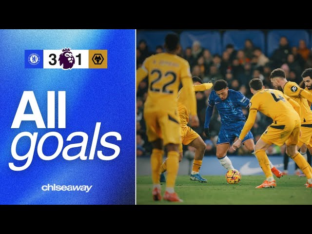 Chelsea 3-1 Wolves | All goals! #highlights #premierleague #chewol #cfc #chelsea