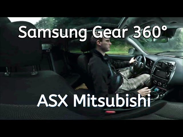 Probefahrt 360°  Mitsubishi ASX // inside // VR Video // 360° // #Gear360°