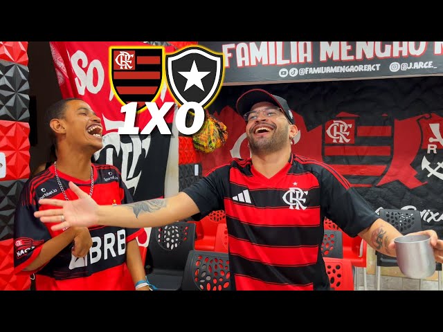 REACT GOL DO LÉO ORTIZ- FLAMENGO 1X0 BOTAFOGO- DEU BRIGA E CHORO - CAMPEONATO CARIOCA 2025