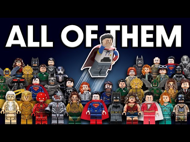 I Collected EVERY DCEU LEGO Minifigure EVER