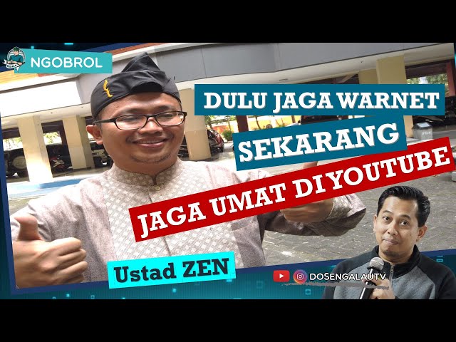 Muhammad Zen, Dulu Menjaga Warnet Sekarang Jaga Umat di Youtube