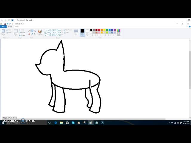 How to make an mlp unicorn base