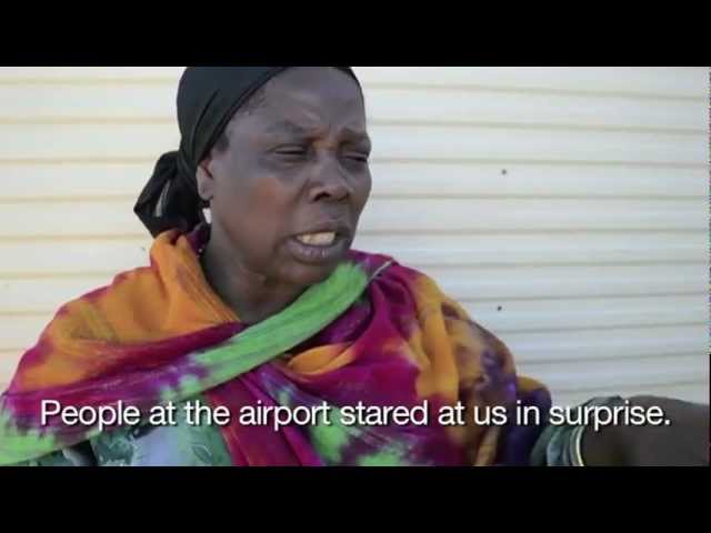 Somalia: a reason to smile -- a mother and daughter reunited