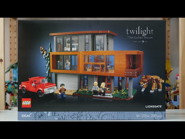 LEGO Ideas 21354 Twilight The Cullen House - LEGO Speed Build Review