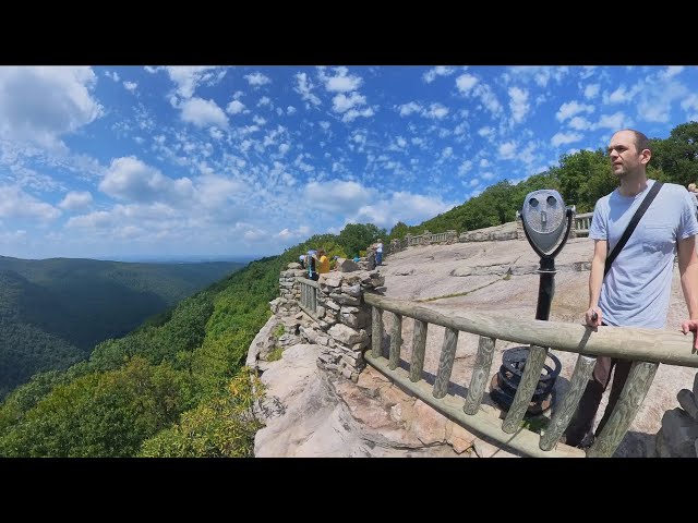 😱 Coopers Rock in West Virginia 🇺🇸 | Insta360 X3