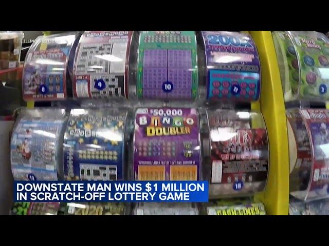 Illinois man wins $1M in scratch-off