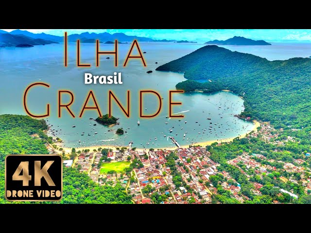 Ilha Grande, Rio de Janeiro, Brasil HDR 4K Drone