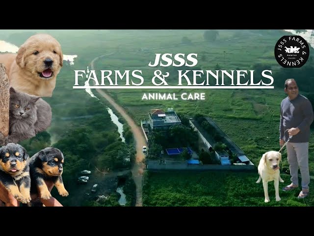 JSSS Farms & Kennels | Biggest pet care centre | Best  dog Kennel | Hyderabad