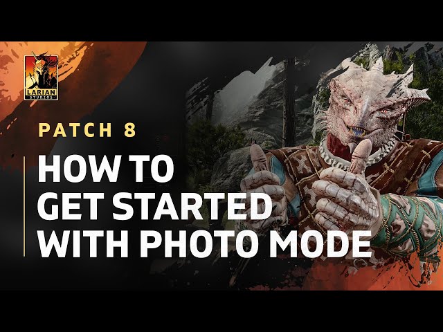 How to Get Started with Baldur's Gate 3 Patch 8 Photo Mode