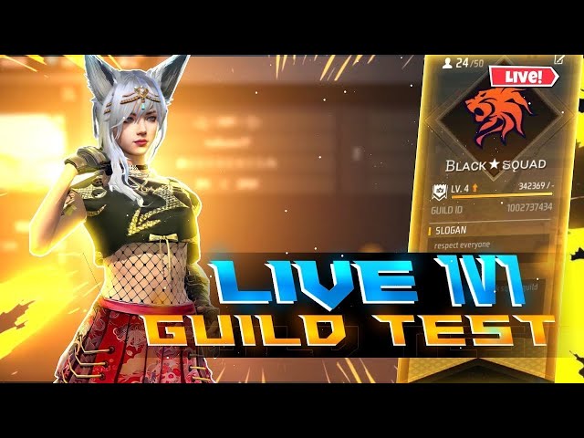 BEST GUILD TEST 1 V 2🥳🤬HARDEST GUILD TEST 1V 2 🤬👿100% FAIR TESTING 🔥#classyfreefire  #nonstopgaming