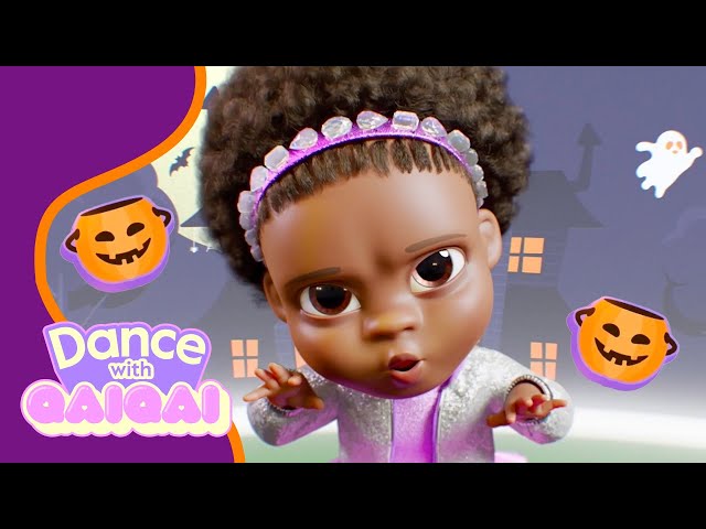 Dance with Qai Qai BRAND NEW LOOK! | 🎃 Halloween Dance Special 👻 | Video for Kids | #dancewithqaiqai