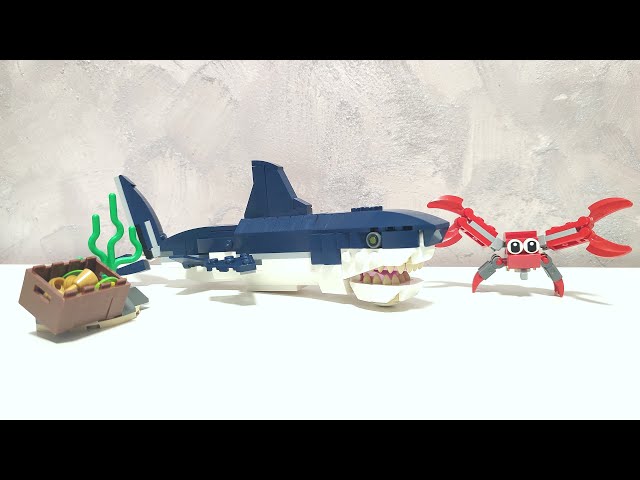 I Built Deep Sea Creatures SHARK LEGO® 31088 | Creator 3in1 | #LEGO #Shark