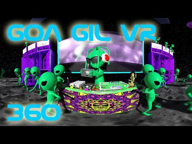 Immersive VR Goa Gil Trance Dance Experience - 13 minute set