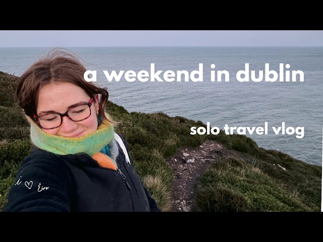 solo trip to Ireland | howth cliffs, Christmas markets, murphy's, & pubs