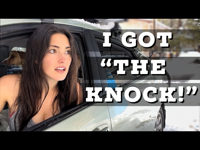 After 2+ years LIVING in my PRIUS full-time, I finally got “THE KNOCK!” 🚨 in Oregon!