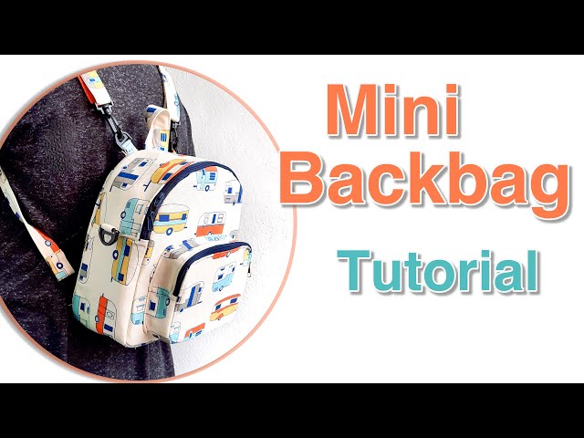 How to sew a Toddler Backpack/ Mini Backbag Tutorial