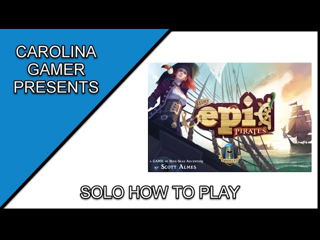 Tiny Epic Pirates: Solo How to Play