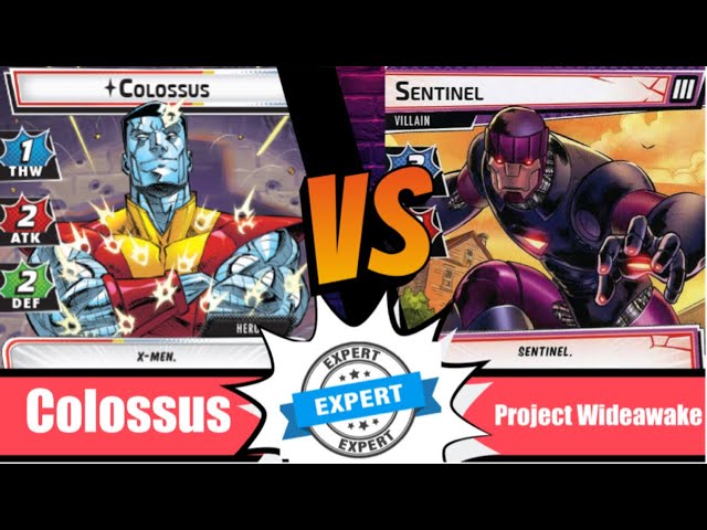 Marvel Champions | Colossus | Vs Expert Project Wideawake | True Solo | Justice | Sentinels | Expert