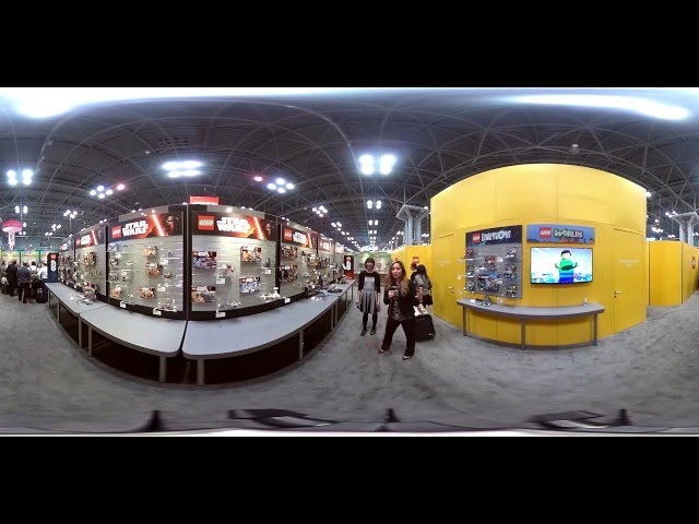 360 Video: LEGO Star Wars 2016 SNEAK PEEK at Toy Fair 2016!