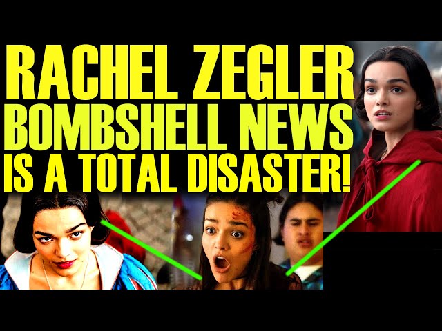 RACHEL ZEGLER BOMBSHELL NEWS IS A TOTAL DISASTER FOR SNOW WHITE AS WOKE DISNEY PANICS!