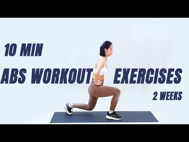 10 min Abs & Legs Standing Workout  2 Weeks Summer Challenge