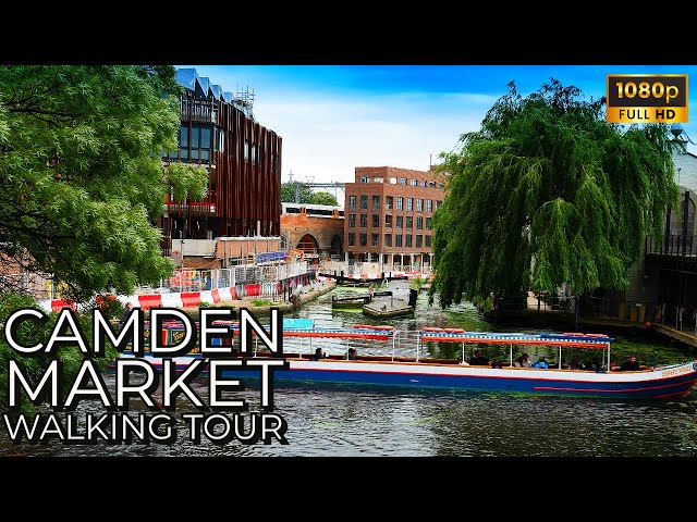 Camden Town High Street Food Street River Side Walking Tour