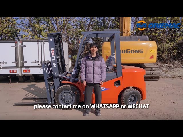 Explore the Advanced HELI CPCD35 Forklift