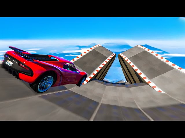 GTA 5 MEGA RAMP ▸ NO COPYRIGHT GTA GAMEPLAY FOR TIKTOK & YOUTUBE | FREE TO USE | 4K 60FPS | "1"