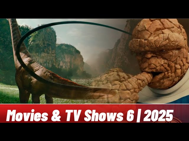 Movies TV Shows News Week 6 2025 | Fantastic Four: First Steps, Jurassic World Rebirth, Cobra Kai